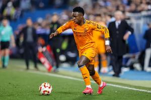 英雄联盟世界赛官网入口-29球21助！维尼修斯欧冠参与50粒进球，皇马队史第四人